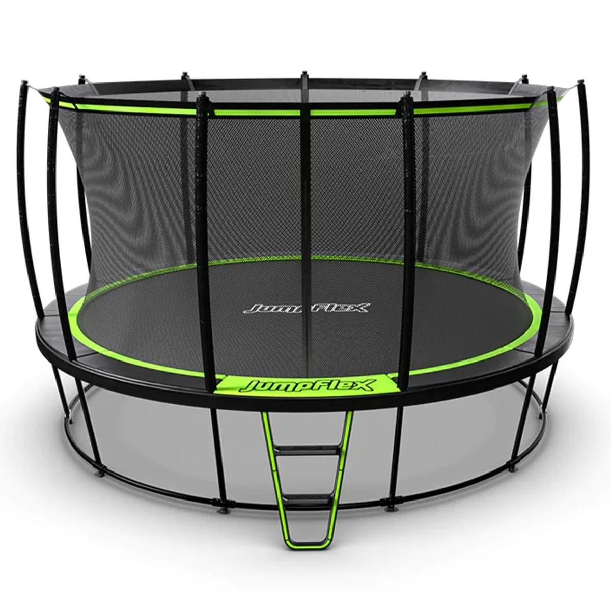 280-2-1-1.webp JumpFlex Hero Round Outdoor Backyard Trampoline - Image 1