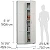 4+ 9 VIDEOS Sauder Select Storage Cabinet/ Pantry cabinets, White finish - Image 4