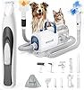 oneisall Dog Vacuum & Dryer for Shedding Grooming, 8 in 1 Dog Grooming Kit with Metal Blade Pet Clippers, Adjustable Speed and Temperature Control Blower - Image 3
