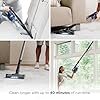 Shark | Pet Cordless Vacuum Cleaner | LED Headlights | Removable Handheld Vacuum for Pet Hair | Crevice Tool & Pet Multi-Tool Included | 40min Runtime | For Carpet & Hard Floors | Grey | IX141 - Image 4