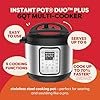 Instant Pot Duo Plus 9-in-1 Multicooker, Pressure Cooker, Slow Cook, Rice Maker, Steamer, Sauté, Yogurt, Warmer & Sterilizer, Includes App with Over 800 Recipes, Stainless Steel, 6 Quarts - Image 4