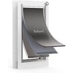 Baboni Pet Door for Wall,3-Flap,Steel Frame and Telescoping Tunnel, Aluminum Lock, Double Flap Dog Door and Cat Door, Strong and Durable (Pets Up to 100 Lb) -Large - Image 2