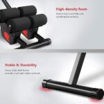Fitlaya Fitness ab machine, ab workout equipment for home gym, Height Adjustable ab trainer, foldable fitness equipment. - Image 5