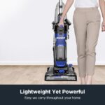 Eureka Lightweight Powerful Upright Vacuum Cleaner for Carpet and Hard Floor, PowerSpeed, New Model,Blue,black/New Model - Image 3