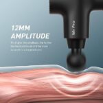 Opove M3 Pro 2 Massage Gun Deep Tissue Percussion Muscle Massager for Workout, Handheld Percussive Therapy Fascia Gun for Athletes Fast Recovery 4-8 Hours Long Battery Life, Powerful, Quiet, Black - Image 5
