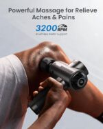 RENPHO Active Thermacool Massage Gun Deep Tissue with Heat and Cold, Mothers Day Gifts, FSA Eligible, Back Massager for Muscle Relief, HSA, Percussion Body Masajeador for Men Women Athletes, Portable - Image 2