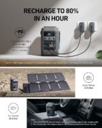 Anker SOLIX C300 DC Power Bank Station, Outdoor 288Wh Portable Power Station, LiFePO4 Battery, 300W Solar Generator, for Camping, Traveling, and Emergencies (No Wall Charger Included) - Image 3