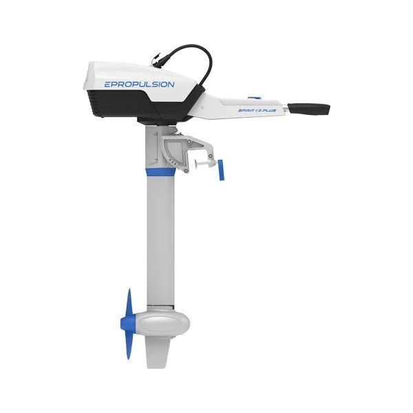 a1-338-1.webp ePropulsion Spirit 1.0 Plus 3HP Electric Outboards Motors Extra Short Shaft w/o Battery - Image 1